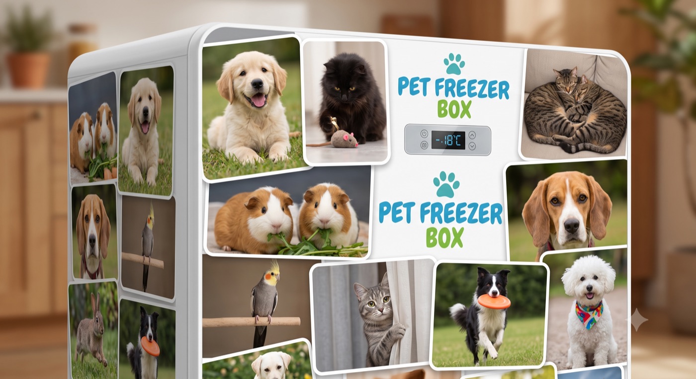 Pet freezer box for dogs and cats in Hyderabad
